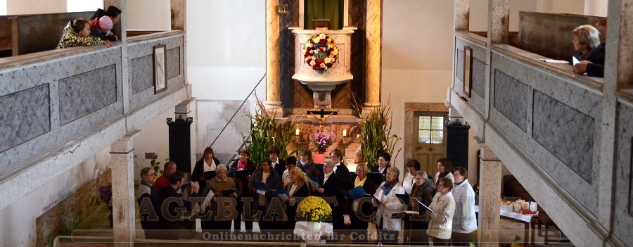 Erntedankgottesdienst Erlbach 2013