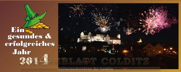 Neujahrgruss aus Colditz