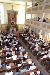 Das Kirchenjubiläum wird gefeiert