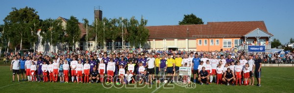 Erzgebirge Aue zu Gast beim HFC in Hausdorf