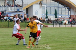 Der VfB Auerbach im Gegenangriff