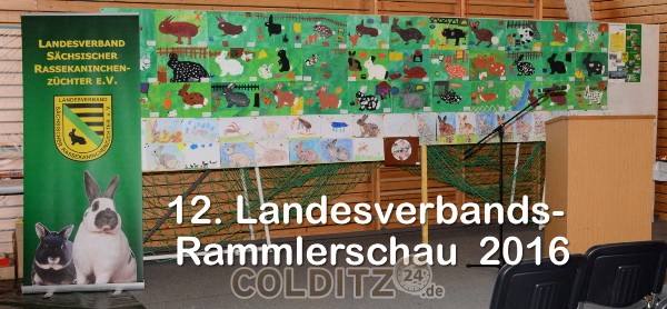 Kleinbühne der Rammlerschau 2016 in der "Arche" Hausdorf