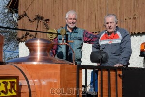 Es ließ sie nicht schlafen - Eduard Ulrich (re.) und Dr. Wolfram Beyerl (li.)