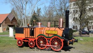 Das einzige straßentaugliche Modell der "Saxonia"