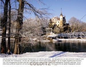 Gattersburg und Hängebrücke Grimma