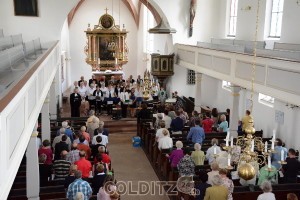 Gut besuchter Gottesdienst zur Verabschiedung von Kantor Robert Koch