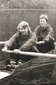 Angelika Noack (li.) und Sabine Dähne beim Training (F.: S. Dähne)