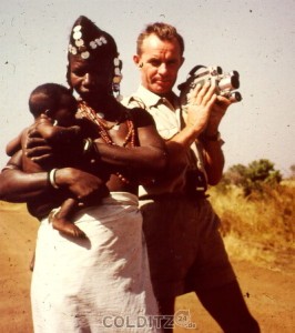 Hemut Drechsler in Afrika (Foto: D-Archiv)