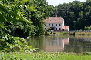 Das Kohlbachtal mit Teichhaus heute