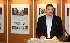 Tobias Hollitzer, Leiter der Gedenkstätte "Runde Ecke" Leipzig, zu der auch der Bunker gehört