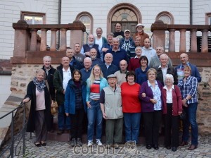 Die Colditz Society übernachtet im Schloss Colditz