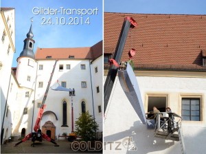 Vor 2 Jahren wurde der Nachbau für das Museum hochgehievt