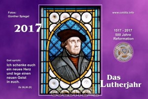 Unser Kirchenkalender 2017 - voll dem Lutherjahr gewidmet