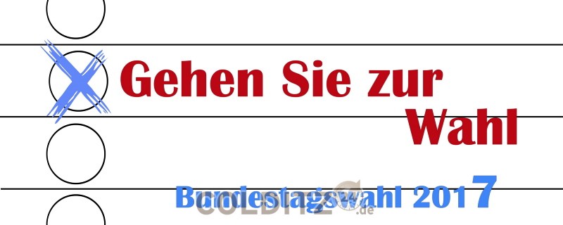 Machen Sie von Ihrem Wahlrecht Gebrauch