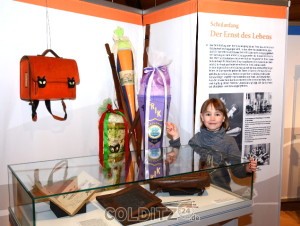 Clara feierte schon Schulanfang