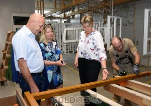 Rundgang durch die Produktion