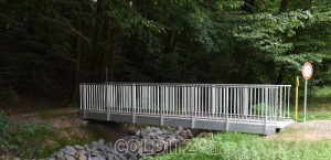 Neue Brücke über den Kohlbach