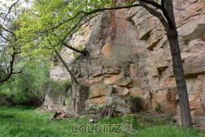 Gestein ähnelt dem der Haingasse