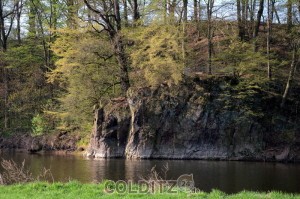 Der sagenumwobene Nixstein in Podelwitz