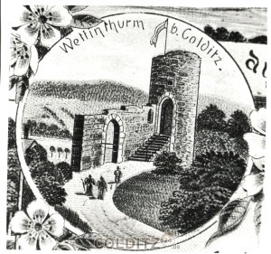 Der Wettin-Turm zum 800sten Jahrestag der Wettiner (Foto: S_Archiv)