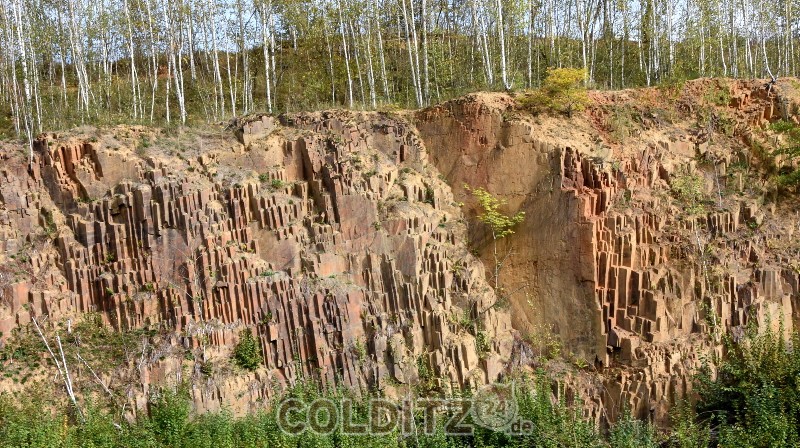 Der letzte aktive Steinbruch in der Colditzer Haingasse