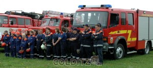 Wettkampf mit Jugendfeuerwehr 2005