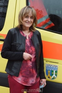 Carola Schneider - Betriebsleiterin des Komm. Eigenbetriebes für Brandschutz und Rettungsdienst beim LRA