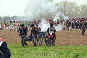 Gefecht der Napoleonischen Truppen