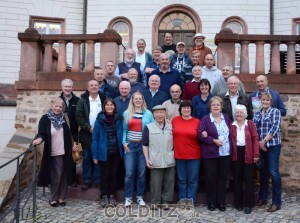 Die Colditz Society zu Gast im Schloss - dem einstigen Oflag IV C