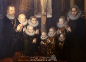 Familie des KF Christian I. und Sophie (Gem-Ausschnitt von Z. Wehme)