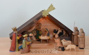 Die Geburt Christi - eine Krippe der Bergkirche Schönbach 