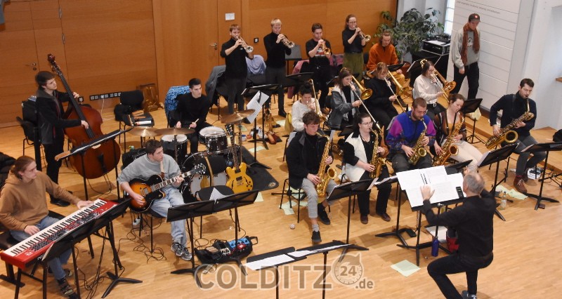 Jugend- Jazzorchester Sachsen in der LMA Colditz