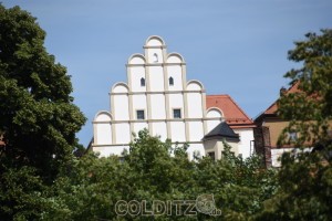 Das Schleinitzhaus mit restauriertem Giebel; künftig das Museumsgebäude