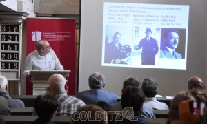 Dr. KLaus-Dieter Müller bei seinem Geschichtsvortrag 