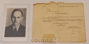 Der einzige erhaltene Beleg über einen Insassen im KZ Colditz