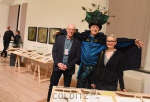 Das heutige Org-Trio - Dr. Quermann, Dr. Päckert und Karen Weinert (von li.)