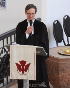 Pfarrer Ulrich Jasmer begrüßte die Gäste in der Egidienkirche