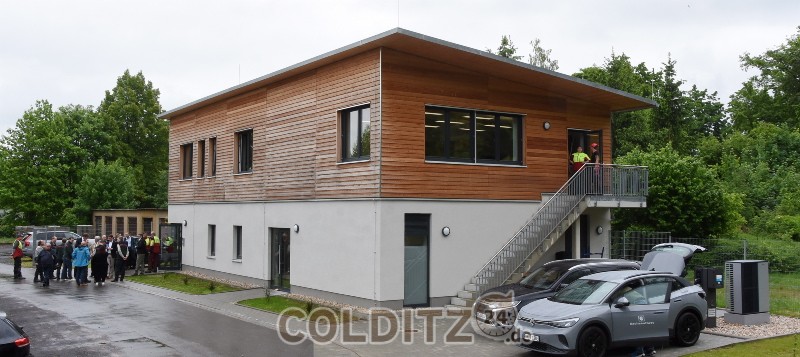 Die neue Lehrlingsausbildungsstätte von Sachsenforst in Colditz