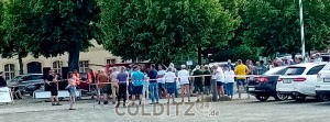 Demo am Kulturgut Thallwitz