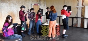 eine Schülergruppe aus Dresden