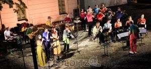 Ein faszinierendes Ambiente im Schlosshof