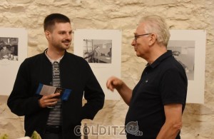 Eine Ausstellung - ein guter Anlass zu einem Gespräch...