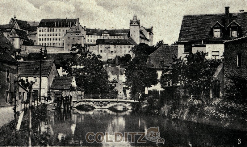 Das Coditzer "Klein Venedig"
(alte Postkarte)