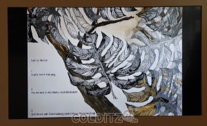 Die Etappen zwischen Idee und Kunstwerk - für die Gäste nachvollziehbar