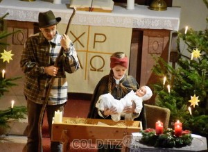 Dann ward auch hier im Stall von Bethlehem Christus geboren