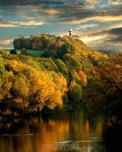 ein herrliches Panorama über der Zwickauer Mulde