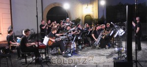Abendstimmung im Schlosshof