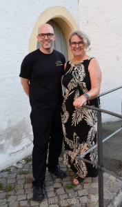 Ulrike Kirchberg (LMA) und Reinhold "Reini" P.-Schmölzer 