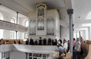 Kirchenbesichtigung in Polditz