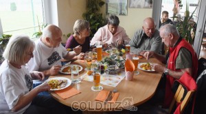 Deftiges Mittagessen in der Sermuther "Eintracht"